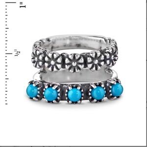 American West Jewelry Turquoise Ring Size 5